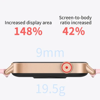 2022 Moda IP68 Impermeabil Ceas Inteligent Femei Personalizat Fata Ceas Brățară Minunată Heart Rate Monitor Smartwatch Pentru Android IOS
