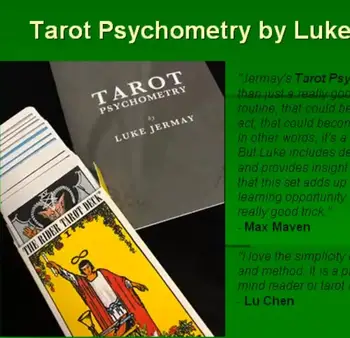 Tarot Psihometrie de Luke Jermay , Magie instruire,Truc de Magie