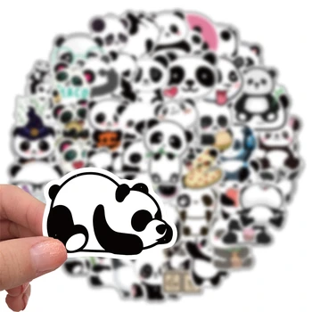 10/30/50/BUC Desene animate Panda Drăguț Animal Doodle Autocolant Frigider Depozitare Skateboard Laptop en-Gros