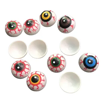 60PCS Ochi False Halloween Ochi Înfricoșător Ping Pon G globilor oculari Pentru Copii Jucării Gol globilor oculari Jucărie