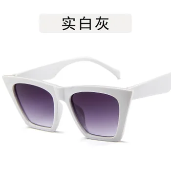 Noul Retro Clasic Pătrat supradimensionat ochelari de Soare Barbati de Brand Designer de Ochelari de Soare pentru Femei Vintage din Metal Rama de Ochelari UV400