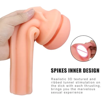Big Sexy Lanterna Ceașcă De Sex Masculin Masturbare Penis Pompa De Jucarii Sexuale Pentru Barbati Glandul Supt Vagin Artificial Real Pizde Erotic Machine