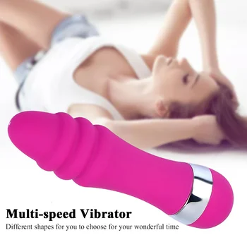 Dildo Vibrator G-Spot Vibratoare AV Masaj Bagheta Erotic Jucărie de sex Feminin Masturbari Multi Viteză Viubrating Anal Plug