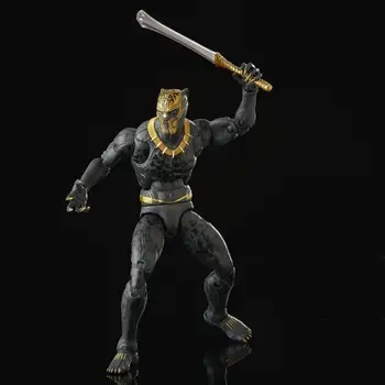 6-Inch Black Panther Marvel Legends Legacy Collection Erik Killmonger Acțiune Figura jucării pentru copiii FĂRĂ CUTIE