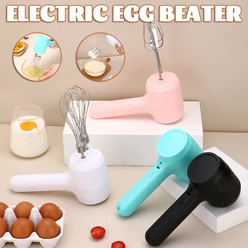 Electric Bătător De Ouă De Bucătărie Din Oțel Inoxidabil Accesorii Instrumente Auto De Cotitură Cafea Creamer Ustensile Amestecati Mixer Manual Egg Instrumente