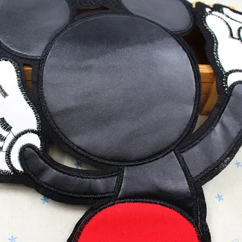 Desene animate Mickey mare de Patch-uri Brodate Dantelă cu Motive Aplicatiile Scrapbooking Relief Accesorii de Cusut de Îmbrăcăminte
