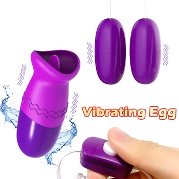 Masturbator Limba Lins Vibratoare USB Vibratoare Ou de G-spot Vagin Masaj Stimulator Clitoris Jucarii Sexuale Pentru Femei Produse pentru Sex