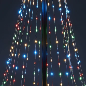 Pomul de crăciun Lumina Led-uri de Culoare Schimbare Noaptea Lampă de Masă Decor Model pentru Dormitor Dormitor Decor de Birou Cadou B03E