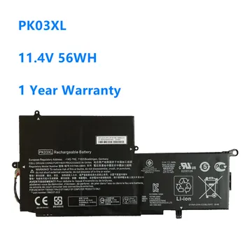 PK03XL Baterie Laptop pentru HP Spectre Pro X360 Spectre 13 HSTNN-DB6S 6789116-005 PK03XL 11.4 V 56WH
