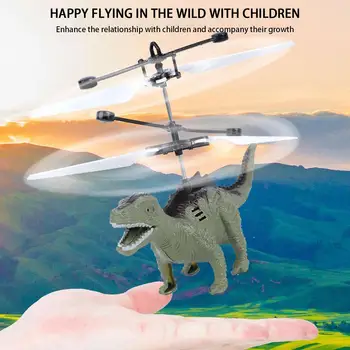 Elicopter Dinozaur Jucărie RC Drone Senzor de Mână Controlate de Dinozaur Aeronave Model Electronic de Încărcare USB de Zbor Jucărie Pentru Copii M5P4
