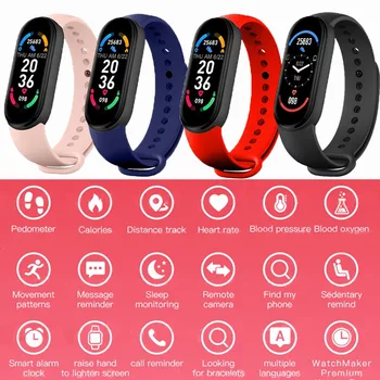 Ceas Inteligent Bărbați Femei Brățară De Fitness Tracker Monitor De Ritm Cardiac Sport Impermeabil SmartWatch Pentru Xiaomi IPhone Android