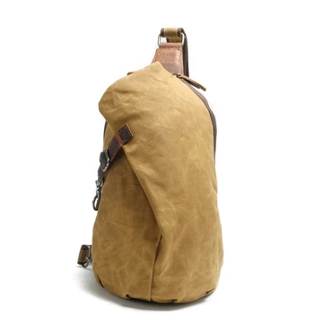 Noi batic impermeabil la piept geanta retro sex masculin panza umăr geanta diagonala geanta casual găluște sac