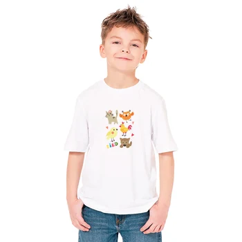 Fier pe Animale Drăguț Set de Patch-uri pentru Copii Haine DIY T-shirt Aplicatiile de Transfer de Căldură de Vinil Unicorn Patch-uri Autocolante Termice de Presă