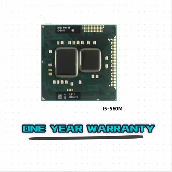 Intel Core i5-560M i5 560M SLBTS 2.6 GHz Dual-Core, Quad-Thread CPU Procesor 3W 35W Soclu G1 / rPGA988A