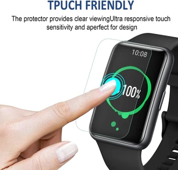 2 BUC Acoperire Completă de Ecran Protector pentru Huawei Watch Fit & Onoare Ceas Inteligent ES Moale Hidrogel Folie de Protectie Accesorii