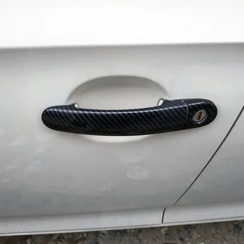 Mânerul ușii Capacului Ornamental se potrivesc pentru Volkswagen VW Golf 5 MK5 V Iepure 1K Plastic Imitație de Fibră de Carbon, Autocolant Auto Accesorii