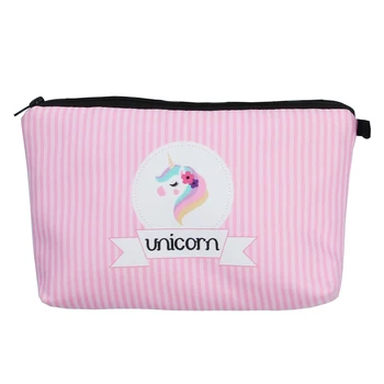 Jom Tokyo Cosmetice organizator geanta make up unicorn de Culoare de imprimare 3D Sac de Cosmetice pentru Femei de Moda de Brand sac de machiaj