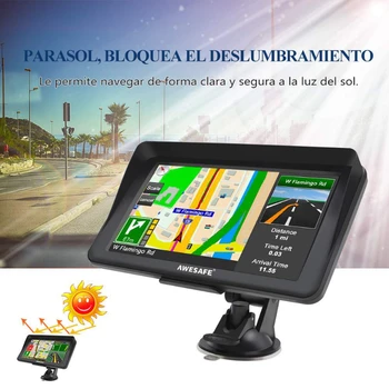SKOVN Mașină de Navigare GPS 9 Inch Android cu Ecran Tactil+1GB 16GB FM Vocale Europa Nouă Hartă Update Gratuit Camion GPS-Navigatori