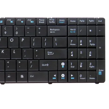 GZEELE NOU de engleză NE-Tastatura laptop pentru ASUS X5E X5EAC X5EAE X5R X5RE X70 X70A X70AB X70AC K50I K50ID K50IE K50IJ negru